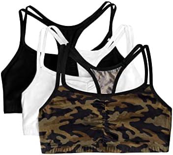 3 Piece Women’s Strappy Racerback Bralettes