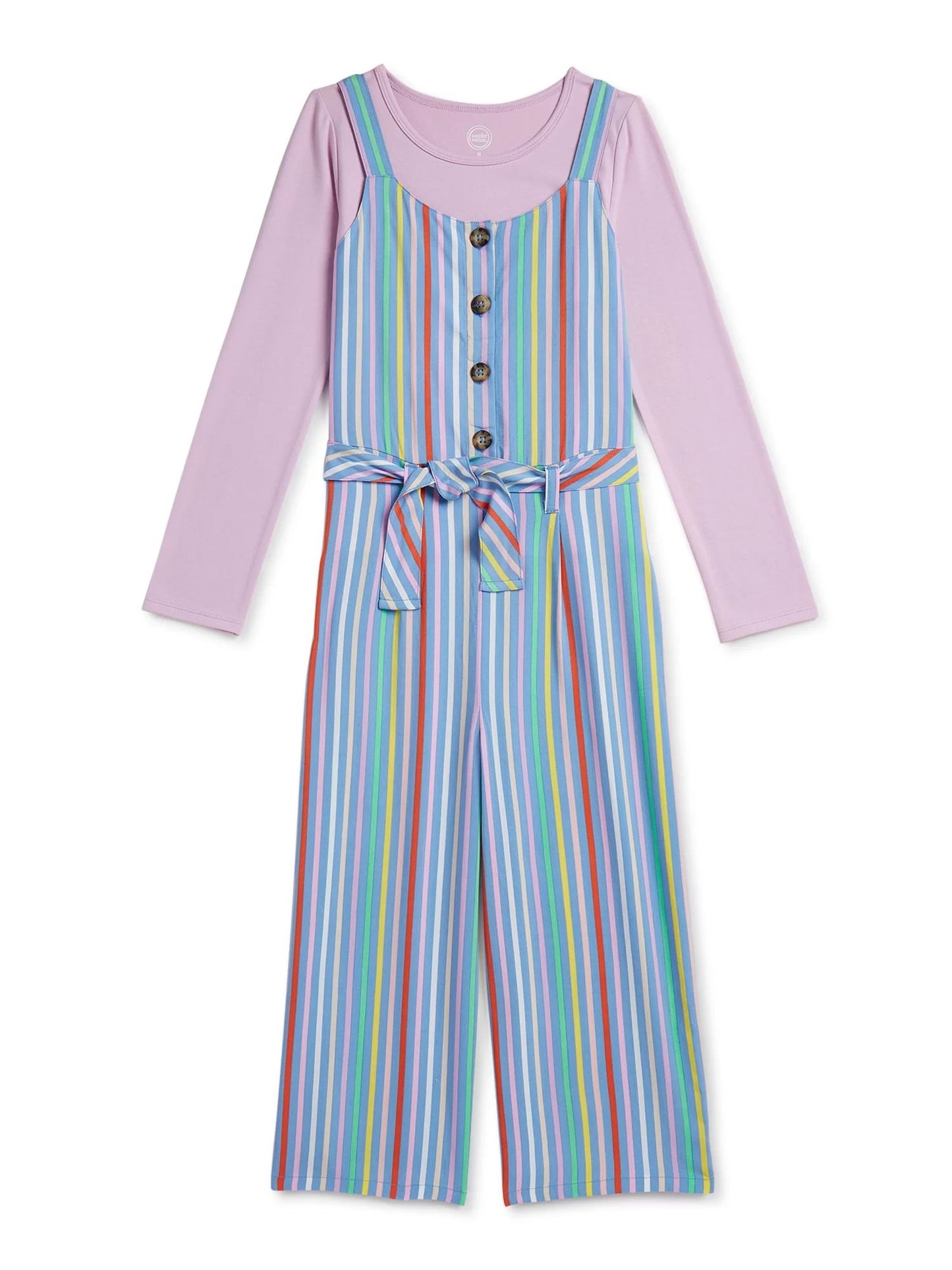 Girls 2 Piece Jumpsuit Set