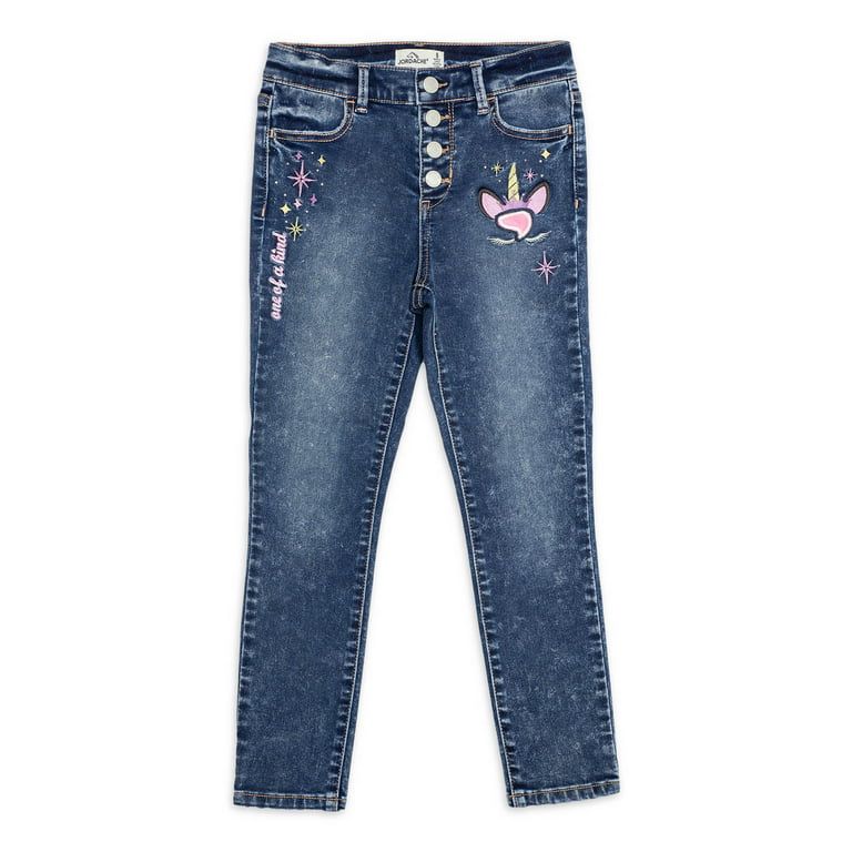 High Rise Dark Blue Jeans