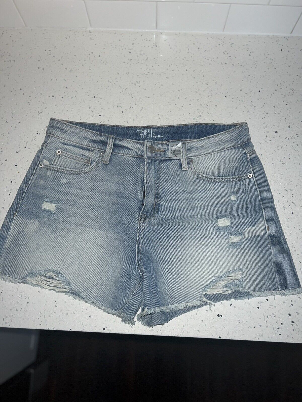 Light Blue Women's Jorts