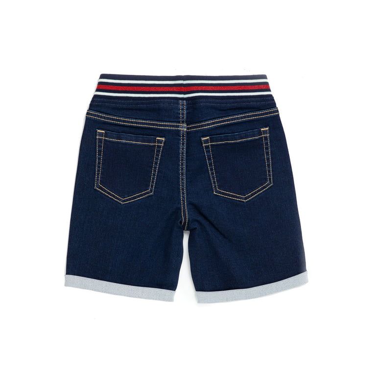 Girls Bermuda Shorts W Elastic Waist Stretch