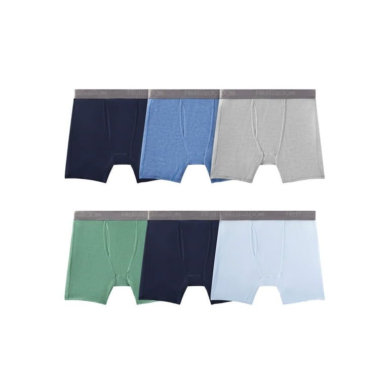 Men’s Fruit Of The Loom Boxer Breifs Cool Soft