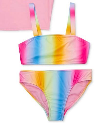 Girls 2 Set Bathing Suit