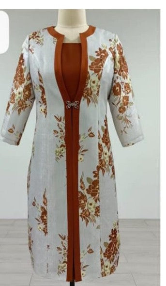 Woman’s Geenlinm Fashion 2 Piece Jacket + Dress