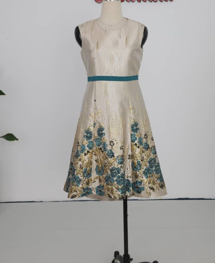 Dress and Vest 2 Piece Set Womans