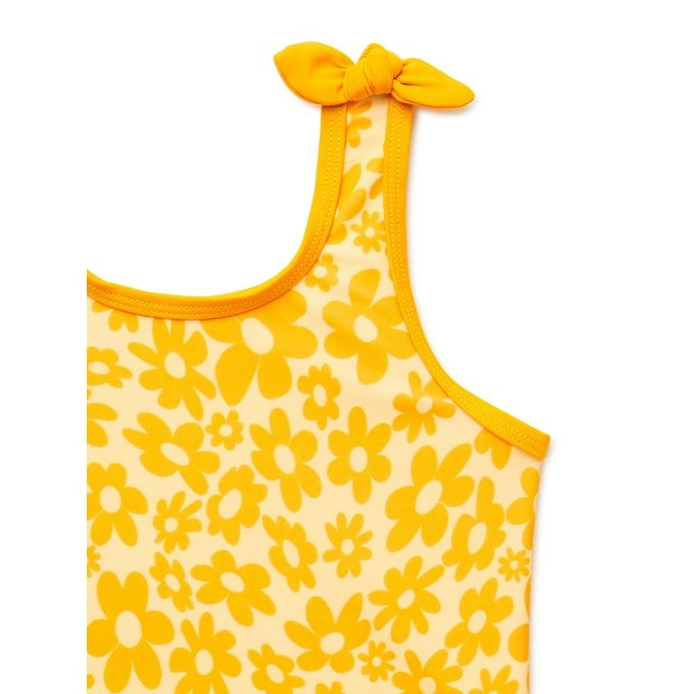 Wonder Nation Toddler Girl Takini Swimsuit