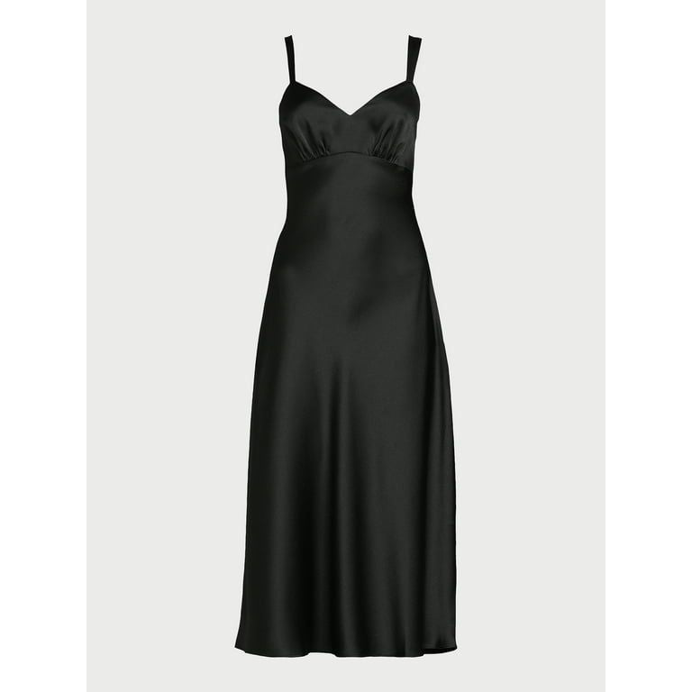Women’s Carlie Black Midi Dress