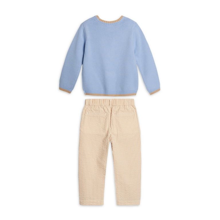 Wonder Nation Boys Long Sleeve Bunny Sweater Collection