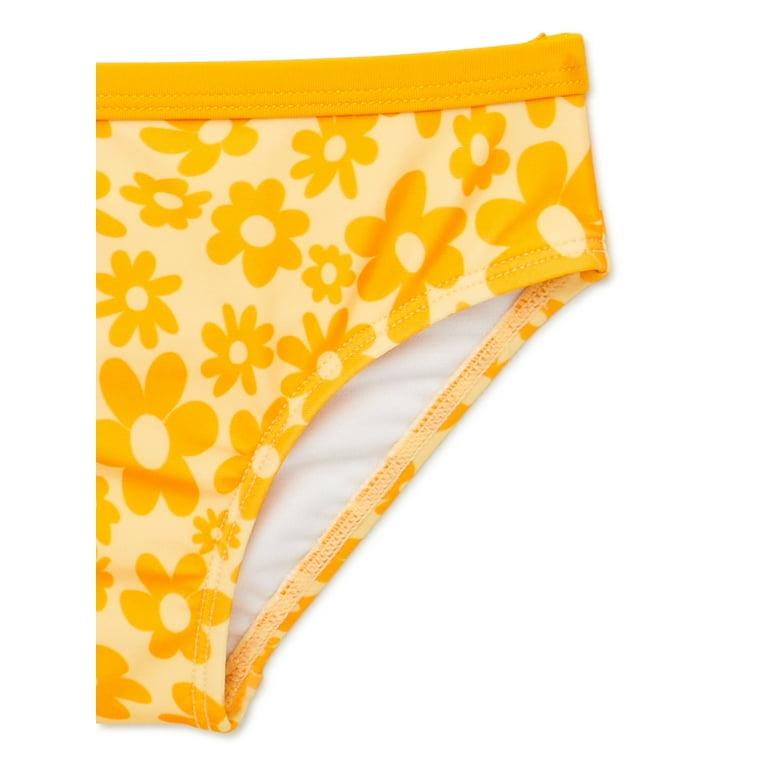 Wonder Nation Toddler Girl Takini Swimsuit
